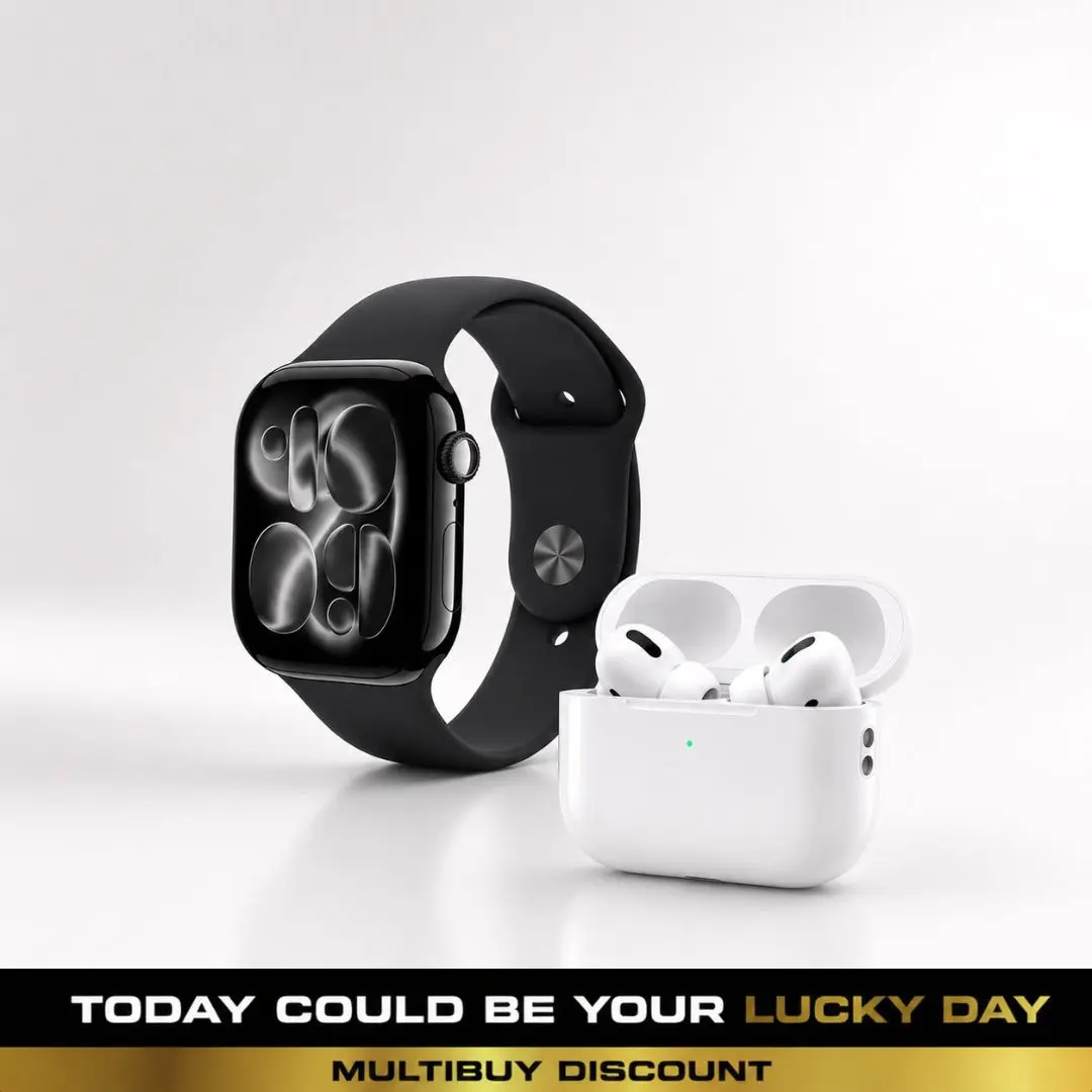 Apple Watch Series 11 & AirPods Pro 3 (Auto Draw) — 14 Sept